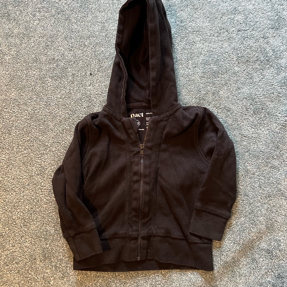 Pact Charcoal Kids Hoodie